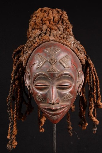 Autentica maschera chokwe - un'autentica,