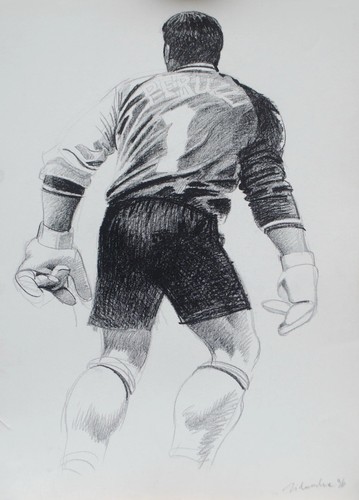 Disegno originale matita su - a,