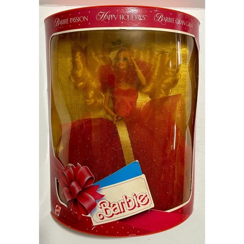 Barbie happy holidays 1988 - happy,