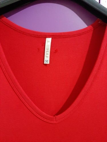 Shirt maglia maglietta rossa - t,