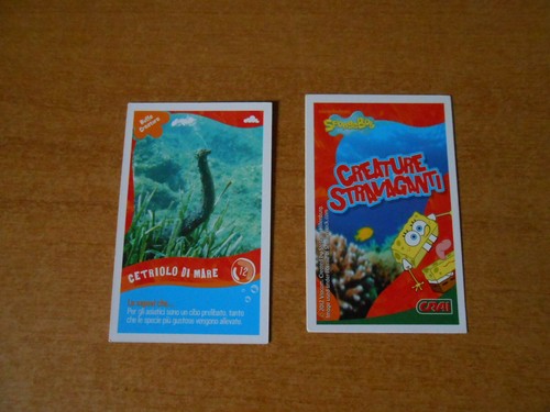 Figurina card spongebob - card,