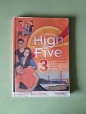 LIBRO SCUOLA HIGH FIVE 3 ISBN: 9780194665254 + STUDENT'S AUDIO CD.OTTIMECONDIZ.