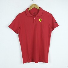 Maglia Puma Ferrari Taglia 14Y Uomo Logo Comodo Cotone Pratico Tinta Unita Man