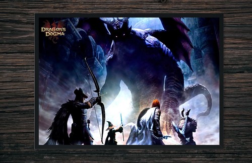 Poster dragon dogma dark - dragon's, dogma:
