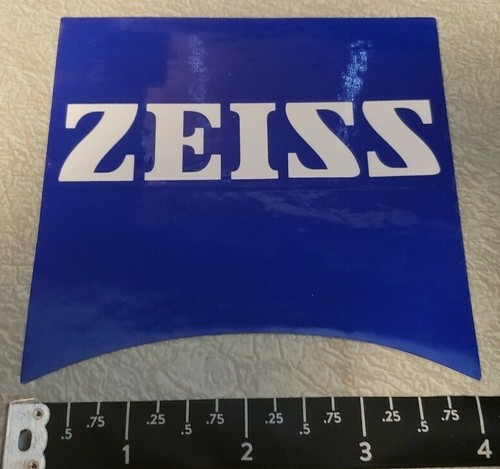 Adesivo zeiss optics 4 - adesivo, 4"