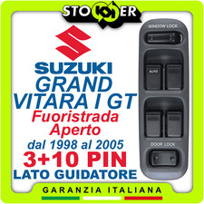 Pulsantiera Alzacristalli Vetri Porte SUZUKI GRAND VITARA GT Fuoristrada Aperto