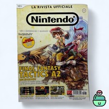 NINTENDO LA RIVISTA UFFICIALE N 81 Anno 2008 FINAL FANTASY TACTICS A2 + POSTER
