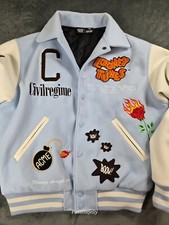 Bomber patchwork ricamato