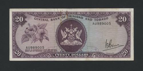 Trinidad tobago dollari - trinidad, 20