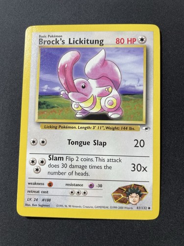 Pokemon brock lickitung - lickitung, gym