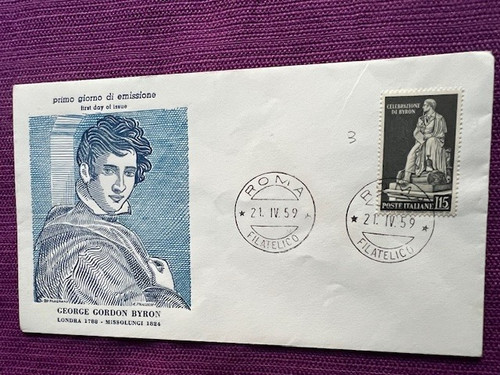 Italia fdc 1959 george - fdc,