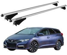 BARRE PORTATUTTO XL PER HONDA CIVIC IX TOURER 2013-2015 CON ANTIFURTO MENABO