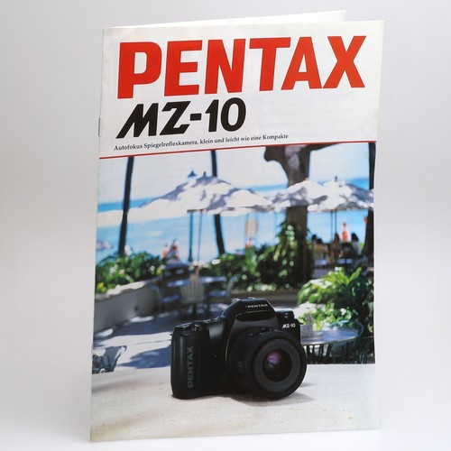 Brochure per pentax in - brochure, mz-10