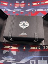 Omega Speedmaster Professional Moonwatch Box con cinturino manuale collegamento e accessori