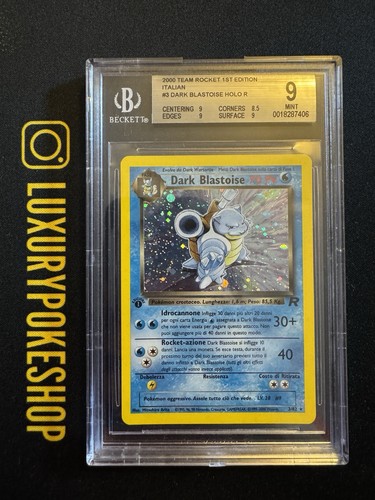 Carta card pokemon - pokemon, blastoise