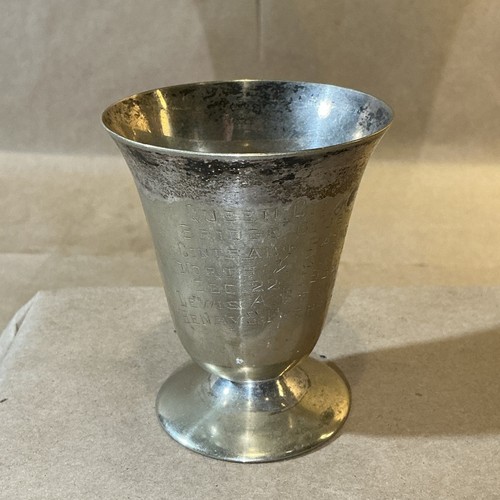 Tazza vintage 1932 placcata
