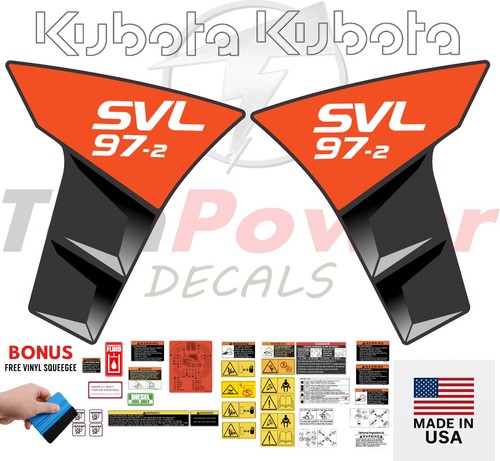 Adatto per kubota svl97 - svl97-2, kit