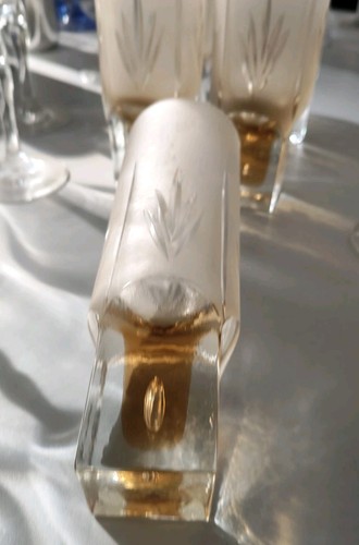 Bicchieri vintage vetro - bicchieri,