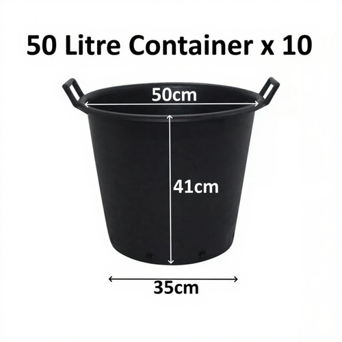 Vaso per piante albero 10x50 - vaso,