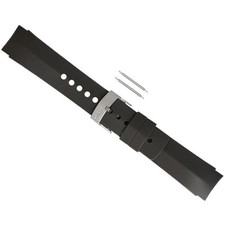 Kit cinturino in gomma grigio