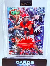 2025 Gunner Stockton 1/1 Splat Pre Rookie Card di Wild Card