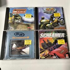 Collezione  PC CD ROM screamer - pod - ignition - moto racer - formula 1
