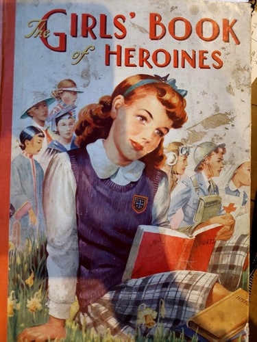 Girls book heroines 1950s - book,