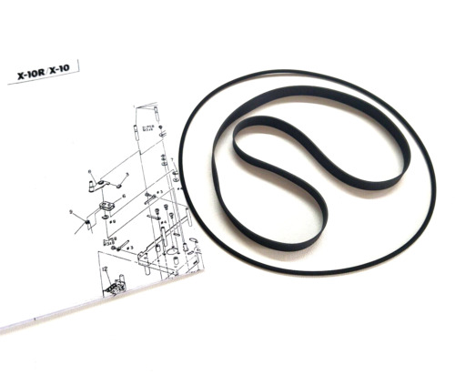 Kit cinghia per teac - cinghia, x-10mkii