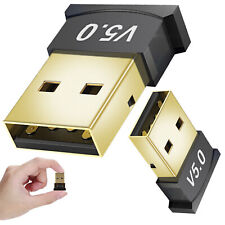 ADATTATORE BLUETOOTH 5.0 USB DONGLE RICEVITORE TRASMETTITORE BLUETOOTH