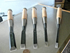 Set di 5 scalpelli giapponesi