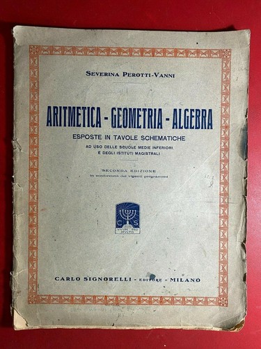 Perotti vanni aritmetica - vanni,