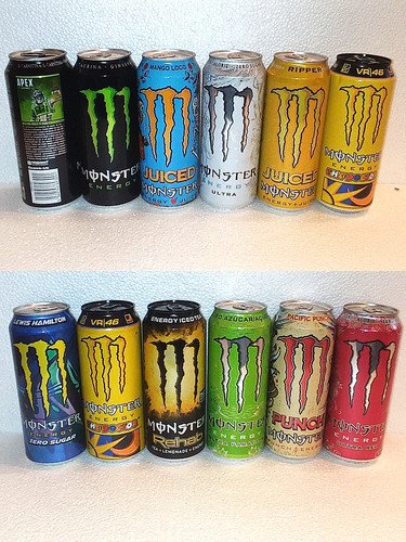 Monster energy 11 lattine - energy,