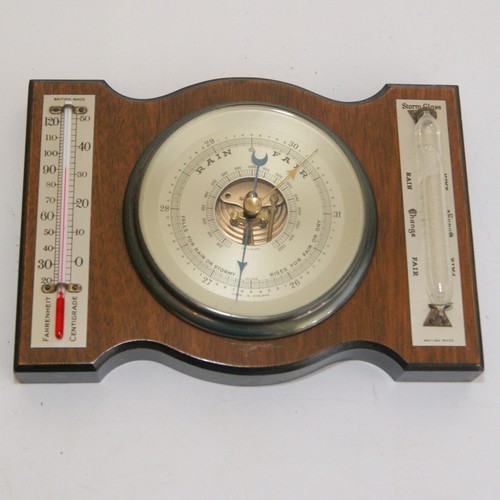 Vintage weather station - station,