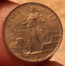 Moneta 1 Centesimo 1917 Prora