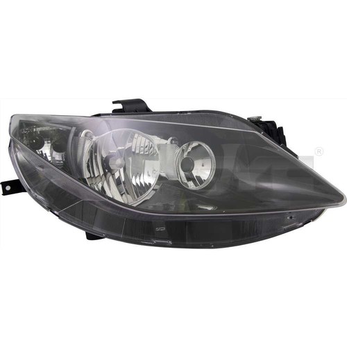 Faro destro nero per - nero, h7/h7