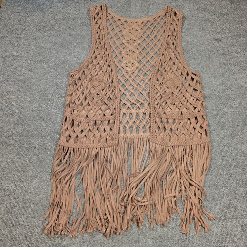 Gilet boho tan marrone - boho,