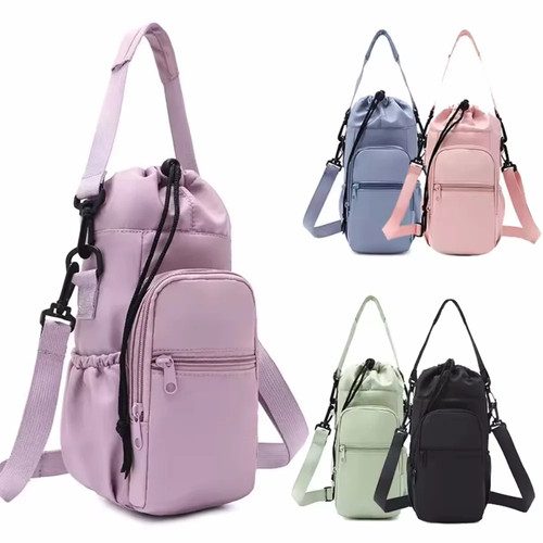Borsa borraccia con tasca - borsa,