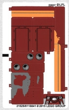 LEGO FOGLIO ADESIVO 75099