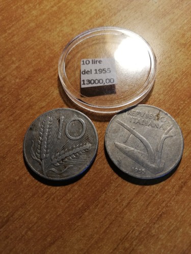Lire 1955 spiga aratro - lire, e