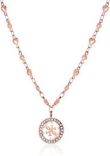 GUESS collana in acciaio