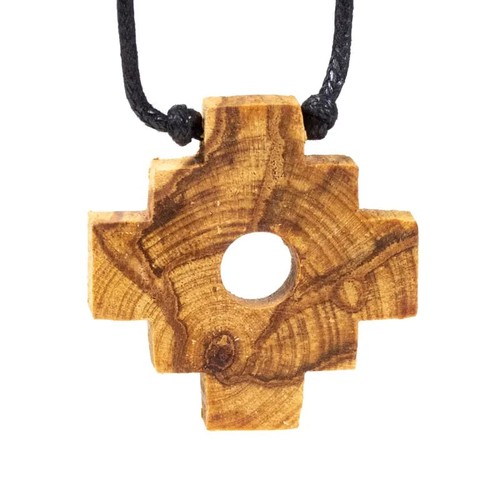 Collana palo santo croce - collana,