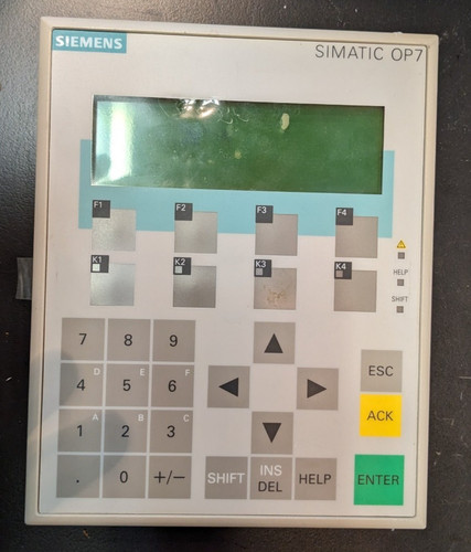 Siemens simatic op7 pannello - siemens,