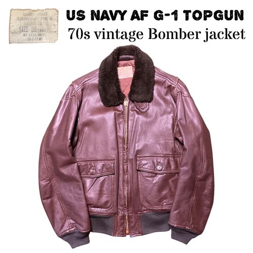 Navy 70s flight jacket - us,