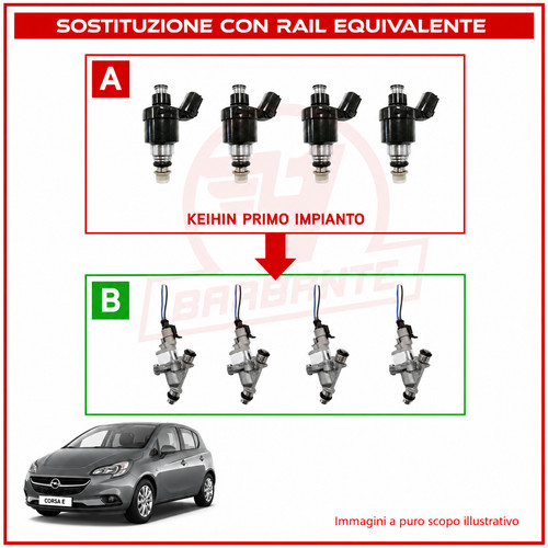 Kit iniettori per impianto - kit,