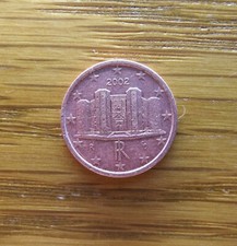 Moneta da 1 centesimo del 2002