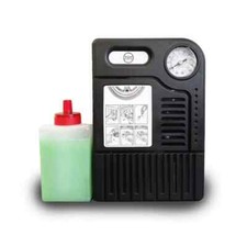 Kit Gonfia e Ripara Forature Gomme Ruote Pneumatici Auto - Liquido + Compressore