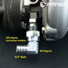 Kit flangia ritorno olio turbo