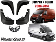 4 Paraspruzzi Parafanghini SOLO CITROEN JUMPER PEUGEOT BOXER dal 2006-2014