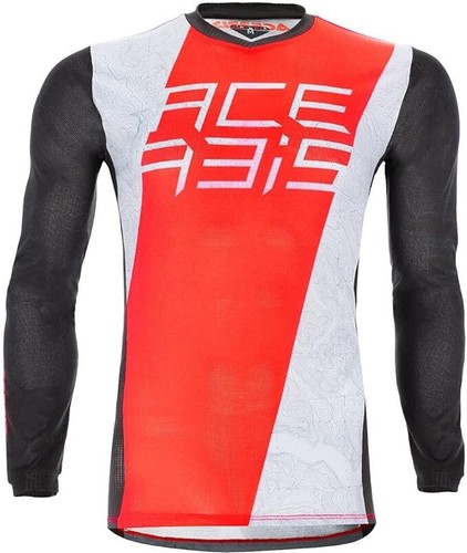 Maglia motocross acerbis rosso - maglia,