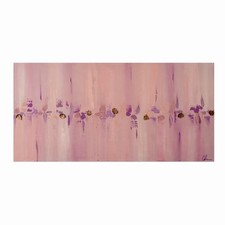 Quadro rosa 50x100 - cm,